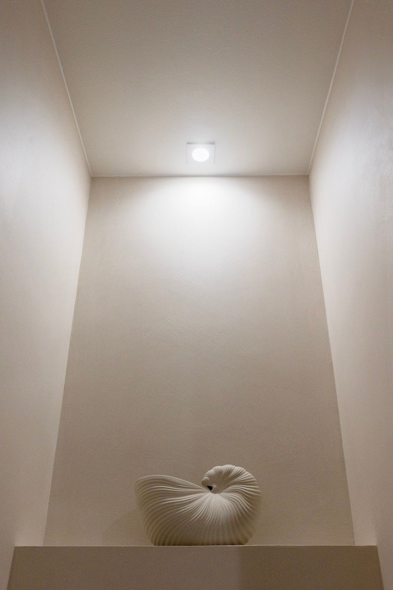 White KANTTI 023W 9W in the bathroom.